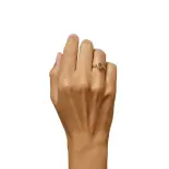 Pierścionek z żółtym diamentem Pierścionek z żółtym diamentem